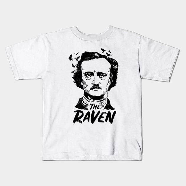 The Raven Kids T-Shirt by marieltoigo